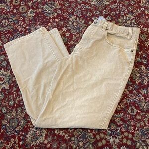 Eddie Bauer Men's Khaki Tan Denim Pants